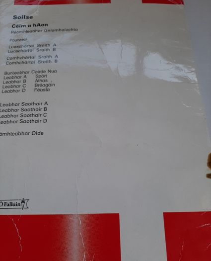 Fallons vintage Gaeilge books