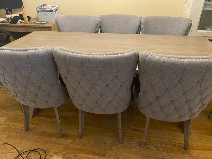 large dining room table