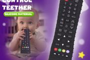 Silicone Baby Toys TV Remote Control Shape Teether Toy BPA Free Silicone Teething Chewing Toy Sensory Baby Accessories