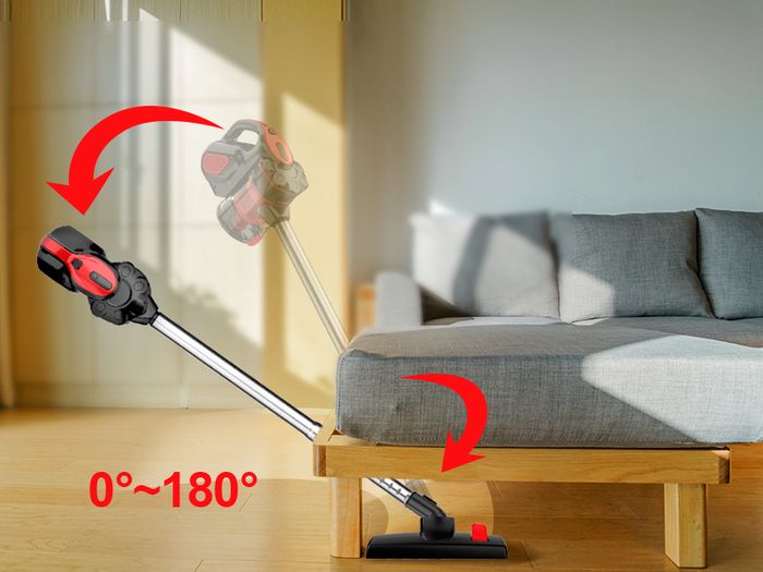 Household Corded Vacuum Cleaner 18Kpa Suction Power Vertical Clean Vacuum Cleaner Handheld Lightweight
