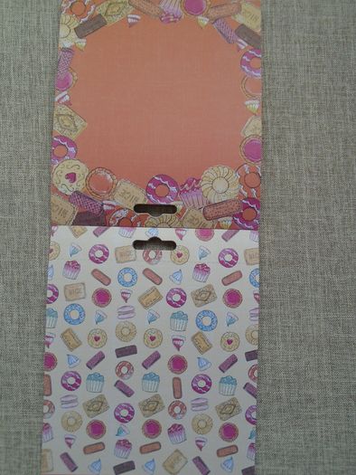 Docrafts,Papermania, Sweet treats 6 " x 6" Paperpad,Craft supplies,Scrapbooking