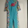 sun protection one piece rash vest swimsuit sunsuit beachwear girls 4-5 y Jojo Maman Bebe BNWT Image 3