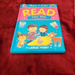 Large Print Fairy Tale Book