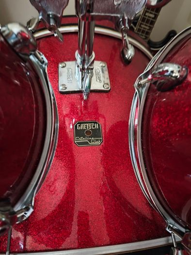 2010 Gretsch Catalina Club Red Sparkle 5-piece + hardware + bags