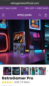 Retro Games Console