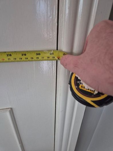 panelled door