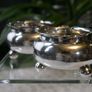 Pair Antique Victorian Sterling Silver Salt Cellars, Birmingham 1888, Deakin & Francis, 38.8g Image 8