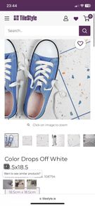 Colour drops tiles