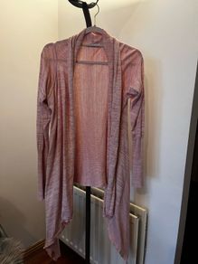 Prana, organic cotton cardigan, size M