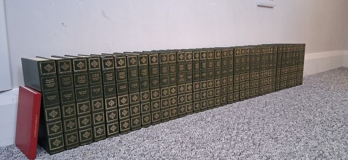 Complete 36-Vol Charles Dickens Centennial Edition and Bonus Anthology (Heron Books, 1970) With Original Inserts