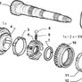 2nd Gear Sliding Hub (Fiat Various) Image 2