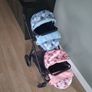 Lily & Ivy City to Park Twin Dolls Pram Image 2