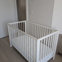 Ikea Gulliver Cotbed + Skonast foam mattress