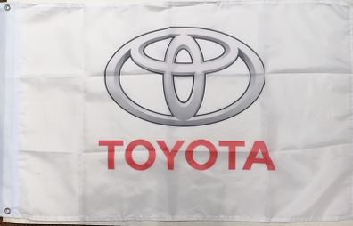 Toyota flag 5ft x 3ft.