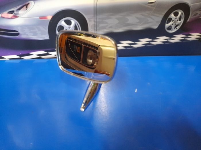 Chrome door/wing mirror