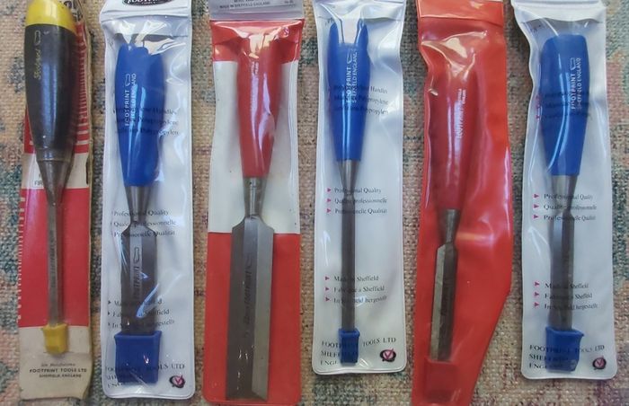 Brand New Hand Chisels (x 6) - For Sale