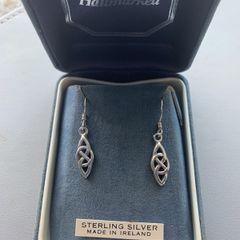 Sterling Silver Celtic Earring
