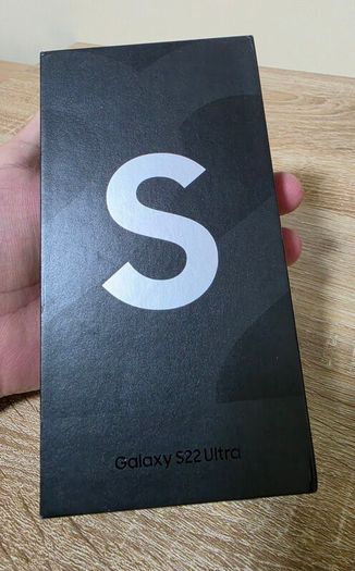 Galaxy S22 Ultra Empty box