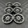 17 18" Inch Strom DSF55 Alloy Wheels 5x114.3 Nissan Silvia Skyline S14 S15 RX7 R32 R33 Lexus IS200 Image 8
