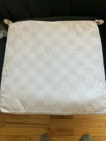 Seat pads for garden chairs