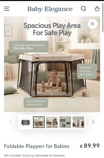 Brand New Playpen