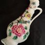 Vintage old Foley Chinese rose vase & bowl Image 4