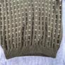 Vintage Mariatex 100% Alpaca Wool Jumper Mens M/L Peru Quarter Zip Olive Image 6