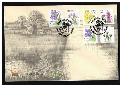 2007 Ireland Eleventh Definitive Series Wild Flowers Definitive Stamps An Post First Day Cover (FDC)