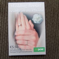 Ireland 2007.Wedding Stamp Booklet.55c x 10.Mint Never Hinged.