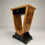 Pair of Architectural Art Deco Style Bedside Lockers / Nightstands Image 4