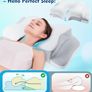 Cervical Memory Foam Pillow for Neck and Shoulder Pain-Adjustable Orthopedic Pillow with Armrest Design-Ergonomic Bed Pillow with Washable Cover for Side, Back & Stomach Sleep Image 3