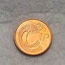 Irish decimal one-penny (1P) Image 3