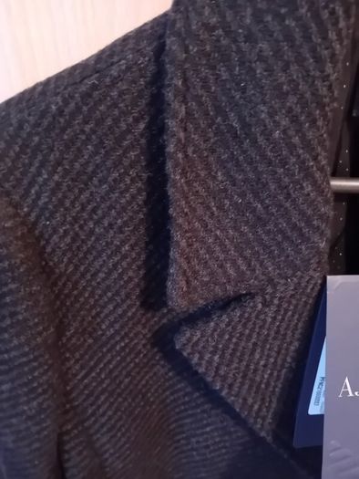 Designer Armani - Wool Coat - Black - UK 10 - BNWT RRP 399