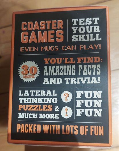 Coaster games - unopened gift