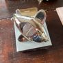 Baby silver aeroplane savings box Image 3