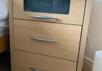 2 Bedside Lockers For Sale