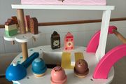 Wooden Ice Cream Cart