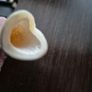 Antique carved spiral horn handle magnifying glass Image 3
