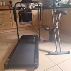 Walking Pad/Treadmill & Stationary Bike