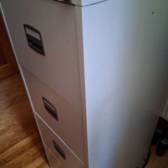 4 Drawer Metal Filing Cabinet 90 Hanging Folders & 100 Index Tabs