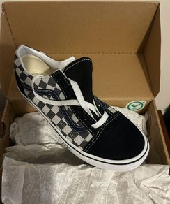 Brand new / never worn Vans Old Skool Tonal Check Blue trainers.