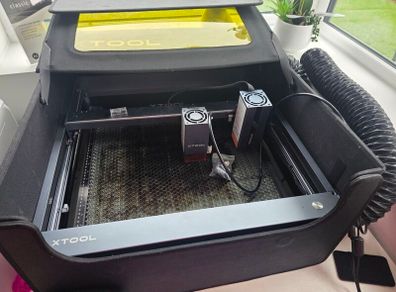 Xtool D1 Pro laser engraver & extras