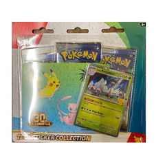 Pokemon Trading Card Game (TCG): 30th Celebration Tech Sticker Collection Assortment