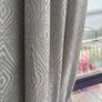 Grey Silver Heavy Curtains 90 x 90 Image 5