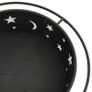 Rustic Fire Pit with Poker 76 cm XXL Steel Image 7
