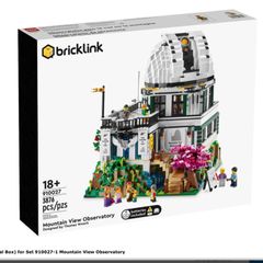 lego Mountain View observatory 910027