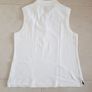 KappAhl Hampton Republic Sleeveless polo top white s. L Image 3