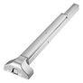 Push Bar Door Locks, Stainless Steel Panic Bars for Exit Doors, with Exterior Lever and 3 Keys, Push Bar Panic Exit Device Door Hardware for Metal Wood Door, for Left and Right Handed Doors Image 9
