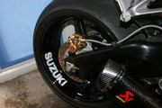 suzuki gsxr hayabusa gt bandit blackbird race wheels stickers x 2