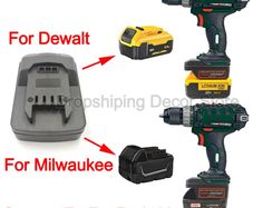 Battery Adapter For Makita/Dewalt/Milwaukee 18V Li-Ion Battery Convert To For Metabo 18V Lithium Battery Power Tools Accessories